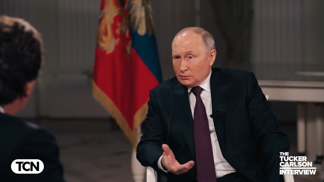 "¿Quién voló el Nord Stream? Ustedes, por supuesto": Putin durante su entrevista con Tucker Carlson