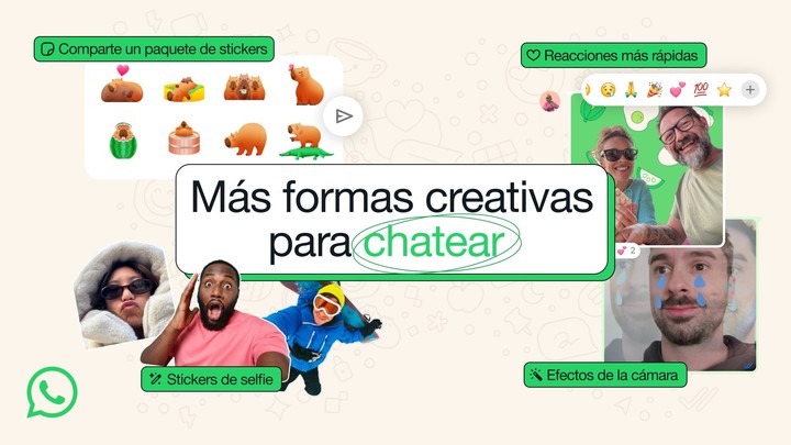 WhatsApp introduce nuevos fondos para mejorar las videollamadas.