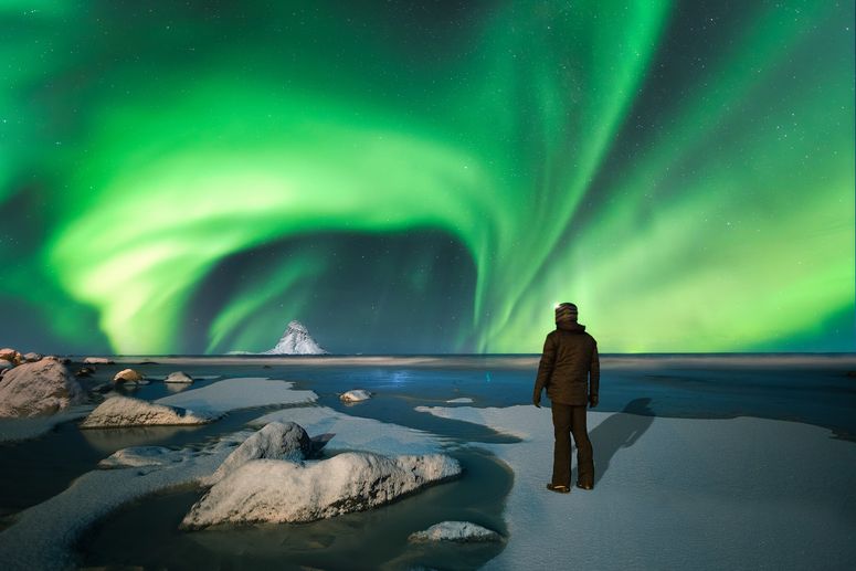 Ondas coro y auroras boreales.