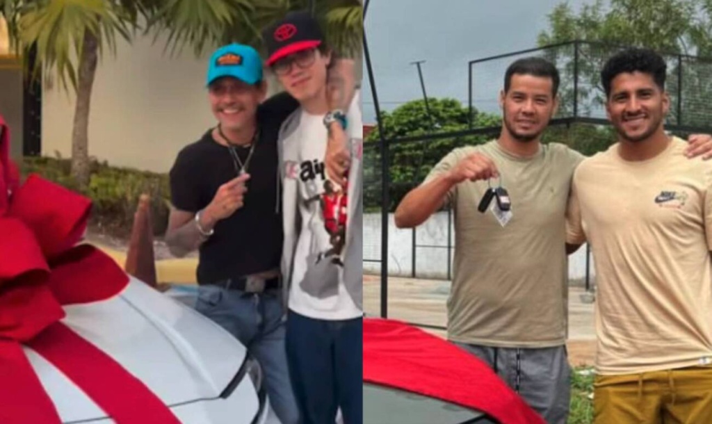 ¡Ah bueno! Regalando camionetas purete de acá para allá: de Cecilio a Marc Anthony