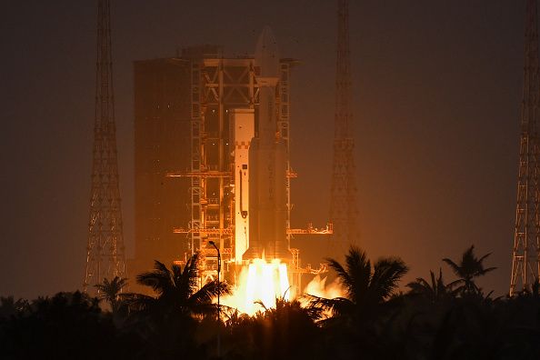 El cohete chino Long March 8A fue lanzado el 11 de febrero y transportó un grupo de satélites a la órbita terrestre baja.